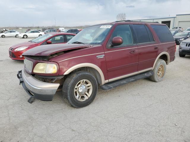 1FMRU17L6XLA53033 - 1999 FORD EXPEDITION BURGUNDY photo 1