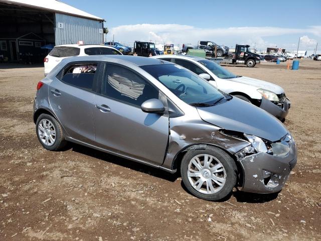 JM1DE1HZ5B0124473 - 2011 MAZDA MAZDA2 SILVER photo 4