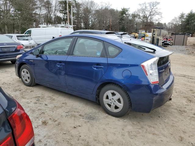 JTDKN3DU2A0046116 - 2010 TOYOTA PRIUS BLUE photo 2