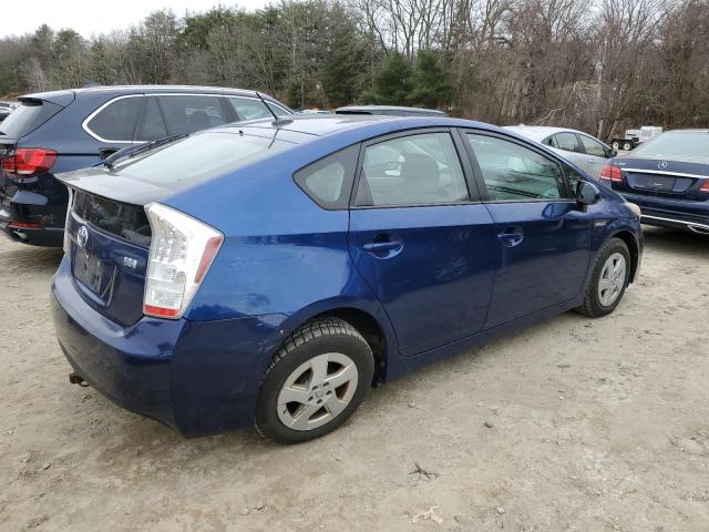 JTDKN3DU2A0046116 - 2010 TOYOTA PRIUS BLUE photo 3