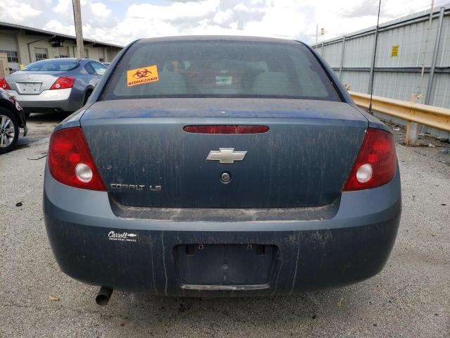 1G1AL52F157629851 - 2005 CHEVROLET COBALT LS BLUE photo 6