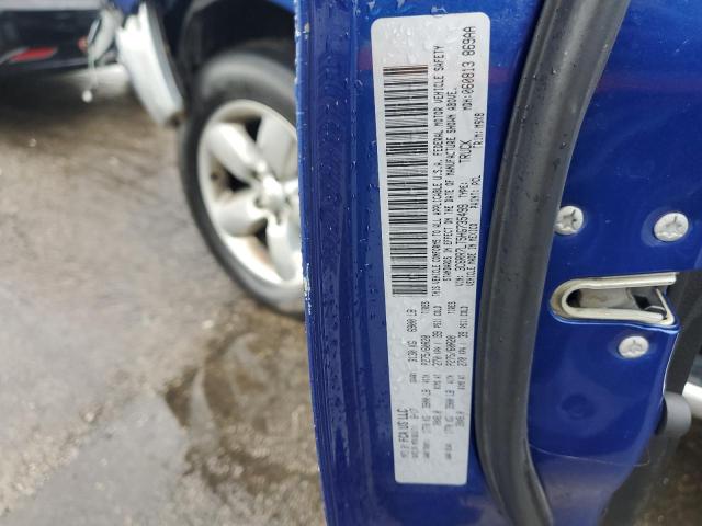 3C6RR7LT5HG735499 - 2017 RAM 1500 SLT BLUE photo 12