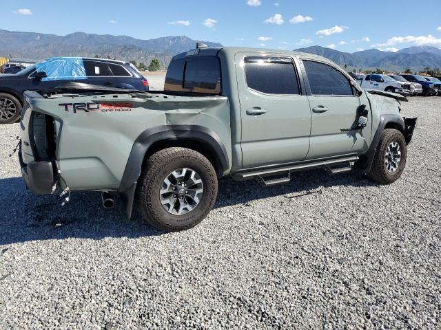 3TMCZ5AN3PM615997 - 2023 TOYOTA TACOMA DOUBLE CAB GREEN photo 3