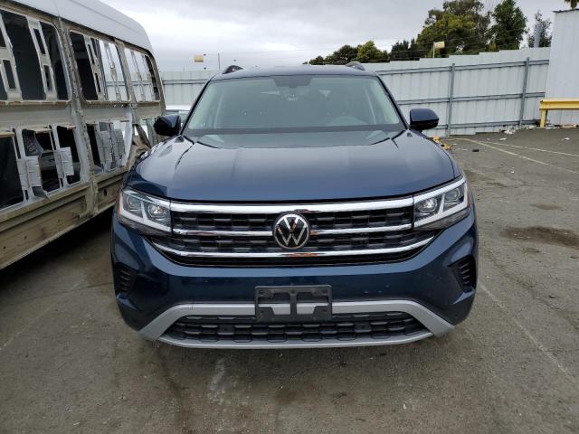 1V2HR2CA4MC537272 - 2021 VOLKSWAGEN ATLAS SE BLUE photo 5