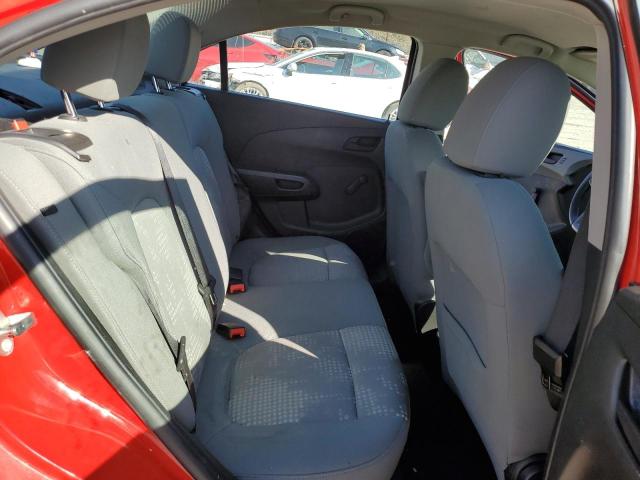 1G1JA5SH5F4102938 - 2015 CHEVROLET SONIC LS 红色 照片 10