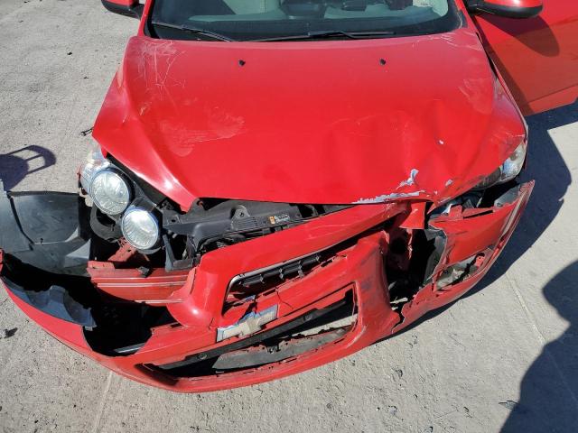 1G1JA5SH5F4102938 - 2015 CHEVROLET SONIC LS 红色 照片 11