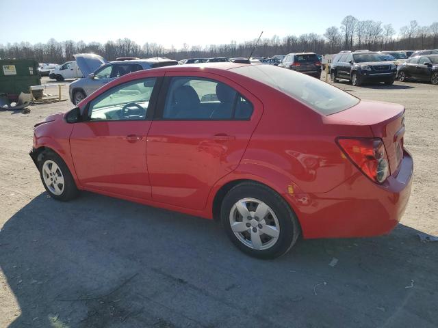1G1JA5SH5F4102938 - 2015 CHEVROLET SONIC LS 红色 照片 2