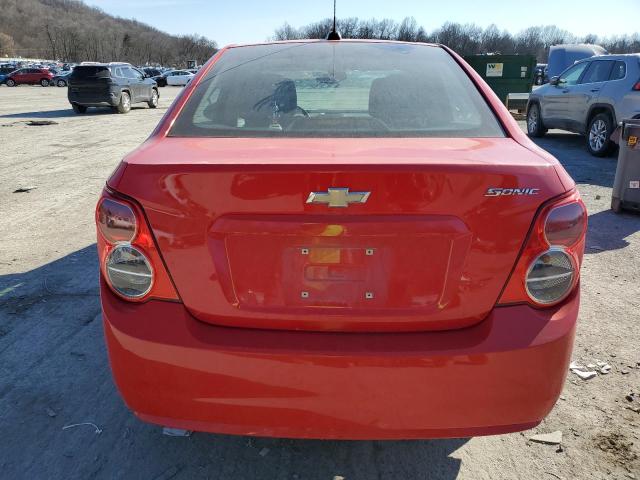 1G1JA5SH5F4102938 - 2015 CHEVROLET SONIC LS 红色 照片 6