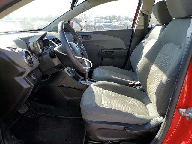 1G1JA5SH5F4102938 - 2015 CHEVROLET SONIC LS 红色 照片 7