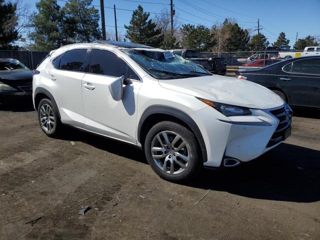 JTJYARBZ5F2011473 - 2015 LEXUS NX 200T WHITE photo 4