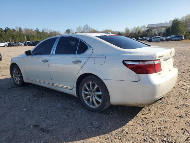 JTHBL46F775037903 - 2007 LEXUS LS 460 WHITE photo 2