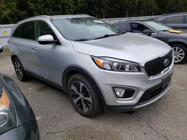 5XYPHDA5XGG159198 - 2016 KIA SORENTO EX SILVER photo 4