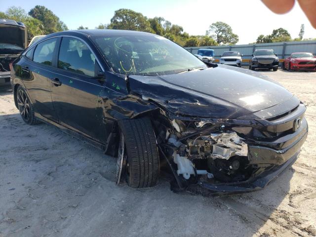 2HGFC2F81LH592634 - 2020 HONDA CIVIC SPORT 黑色 照片 1