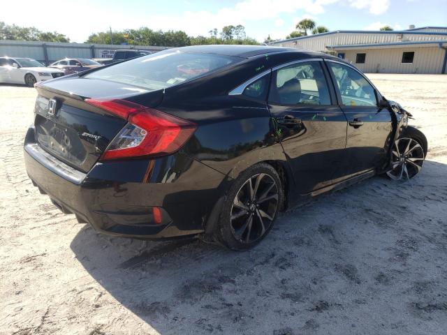 2HGFC2F81LH592634 - 2020 HONDA CIVIC SPORT 黑色 照片 4