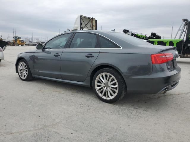 WAUHMAFC1EN004676 - 2014 AUDI A6 PRESTIGE ნაცრისფერი ფოტო 2