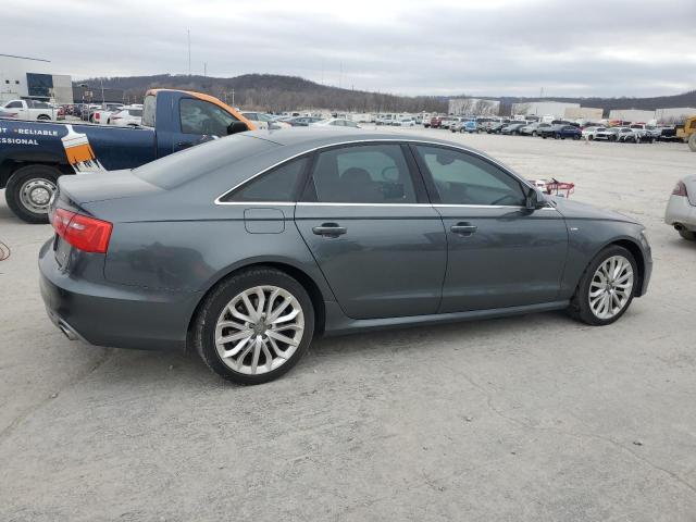 WAUHMAFC1EN004676 - 2014 AUDI A6 PRESTIGE ნაცრისფერი ფოტო 3