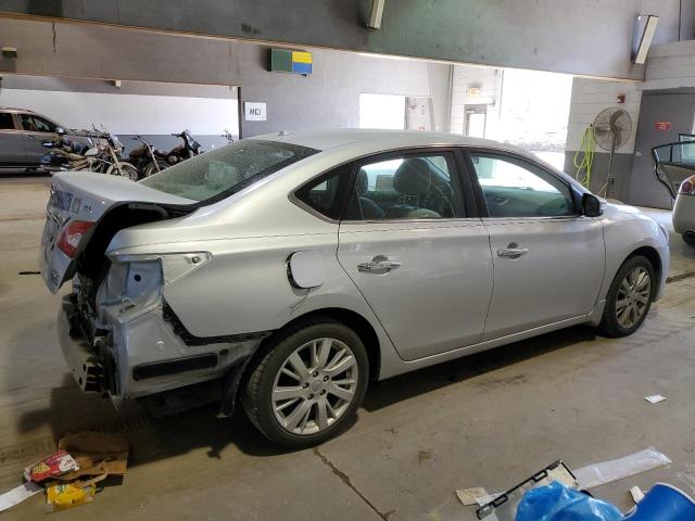 3N1AB7AP5DL628229 - 2013 NISSAN SENTRA S SILVER photo 3