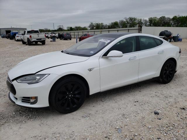 5YJSA1DP8DFP25355 - 2013 TESLA MODEL S Սպիտակ լուսանկար 1