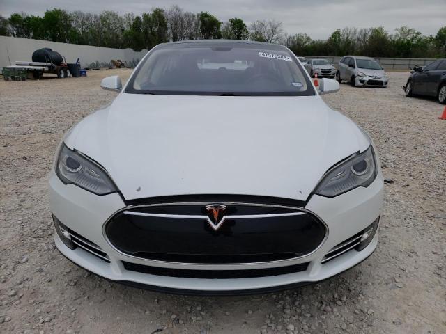 5YJSA1DP8DFP25355 - 2013 TESLA MODEL S Սպիտակ լուսանկար 5