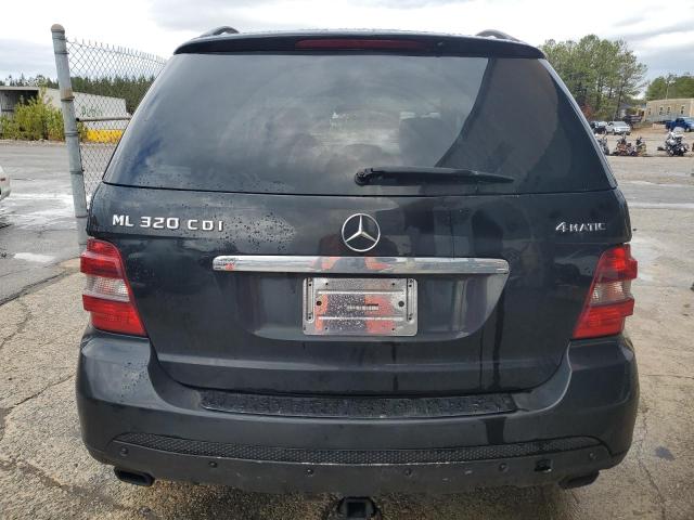 4JGBB22E37A237377 - 2007 MERCEDES-BENZ ML 320 CDI BLACK photo 6