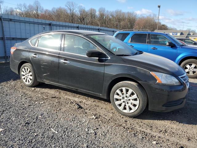 3N1AB7AP5EY303472 - 2014 NISSAN SENTRA S BLACK photo 4