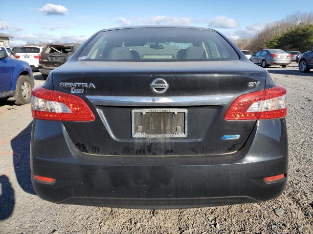 3N1AB7AP5EY303472 - 2014 NISSAN SENTRA S BLACK photo 6