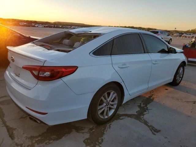 5NPE24AF4GH371041 - 2016 HYUNDAI SONATA SE WHITE photo 3