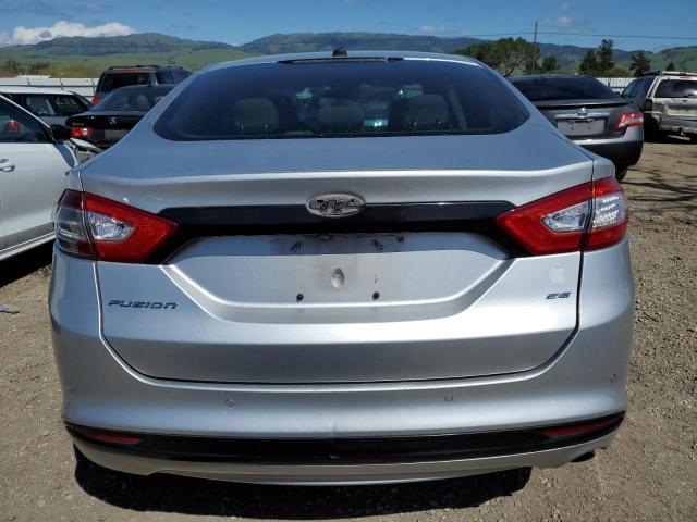 3FA6P0H73GR388980 - 2016 FORD FUSION SE SILVER photo 6