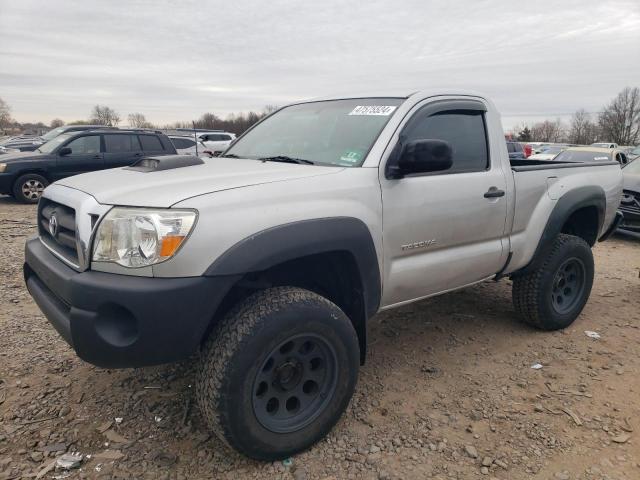 5TEPX42N57Z374933 - 2007 TOYOTA TACOMA SILVER photo 1