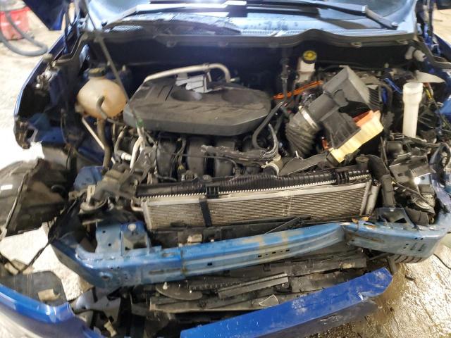 MAJ6S3GL0LC323544 - 2020 FORD ECOSPORT SE BLUE photo 12