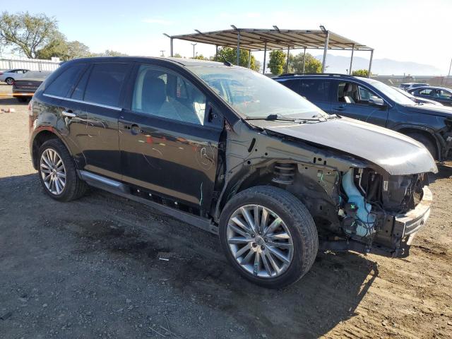 2LMDJ6JK6BBJ14443 - 2011 LINCOLN MKX BLACK photo 4