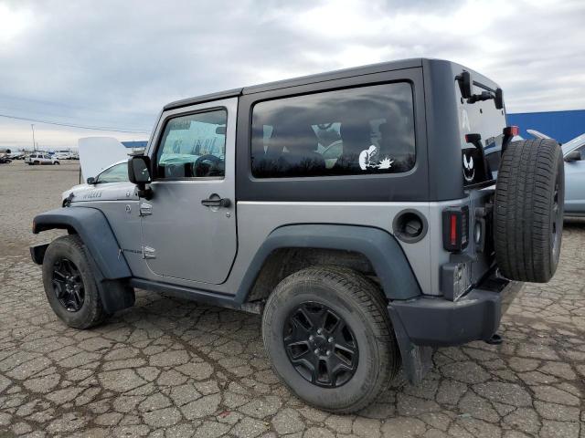 1C4AJWAG7FL575168 - 2015 JEEP WRANGLER SPORT GRAY photo 2