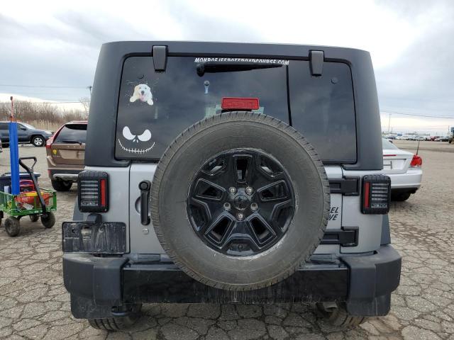 1C4AJWAG7FL575168 - 2015 JEEP WRANGLER SPORT GRAY photo 6