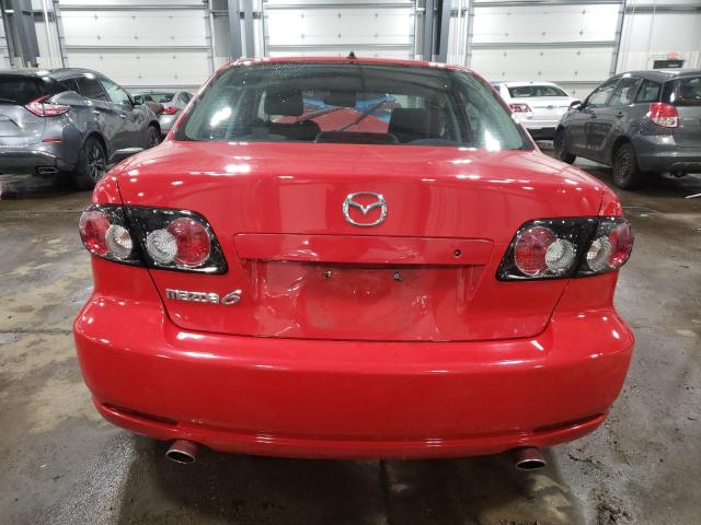 1YVHP80C085M32443 - 2008 MAZDA 6 I RED photo 6