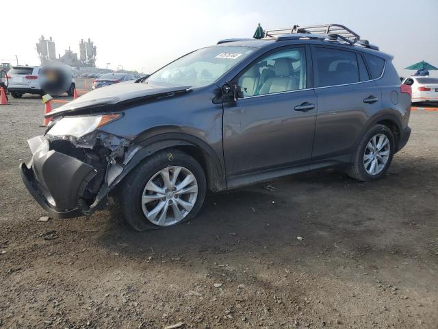 2T3YFREV5FW162494 - 2015 TOYOTA RAV4 LIMITED GRAY photo 1