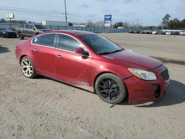 2G4GV5GV4C9205826 - 2012 BUICK REGAL GS Қызыл фото 4