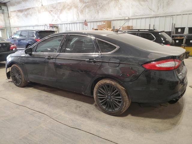 3FA6P0HD5ER374310 - 2014 FORD FUSION SE BLUE photo 2