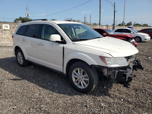 3C4PDCBG8ET142704 - 2014 DODGE JOURNEY SXT WHITE photo 4