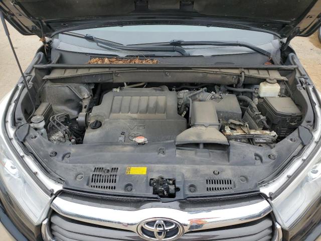 5TDJKRFH1GS258101 - 2016 TOYOTA HIGHLANDER XLE შავი ფოტო 12