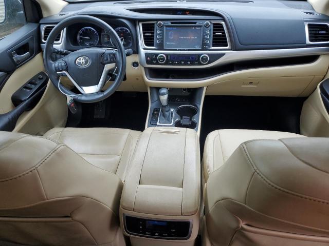 5TDJKRFH1GS258101 - 2016 TOYOTA HIGHLANDER XLE შავი ფოტო 8
