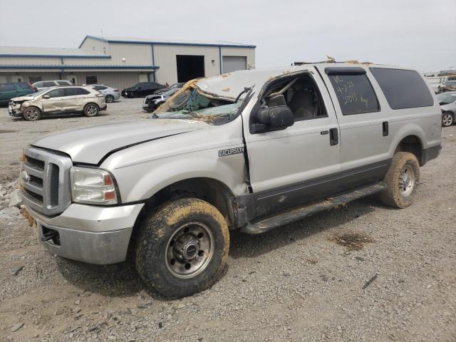 1FMNU41S55EB25616 - 2005 FORD EXCURSION XLT SILVER photo 1