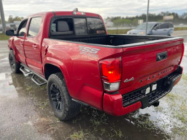 5TFCZ5AN1MX257689 - 2021 TOYOTA TACOMA DOUBLE CAB RED photo 3