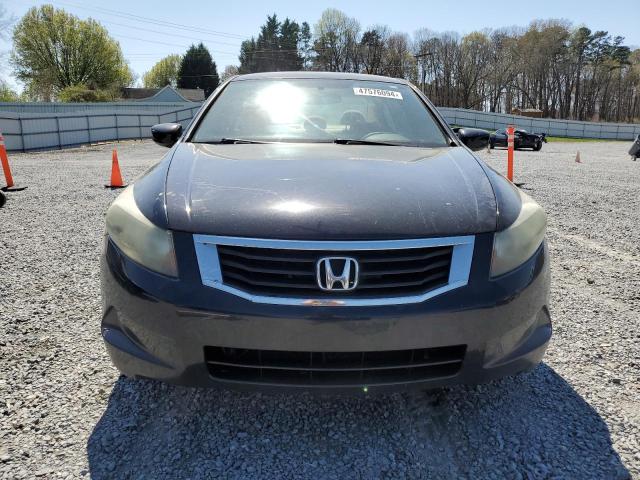 1HGCP26308A161347 - 2008 HONDA ACCORD LX BLACK photo 5