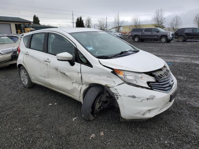 3N1CE2CP6FL433906 - 2015 NISSAN VERSA NOTE S WHITE photo 4