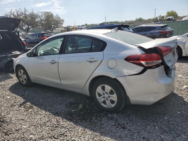 3KPFK4A75HE141785 - 2017 KIA FORTE LX SILVER photo 2