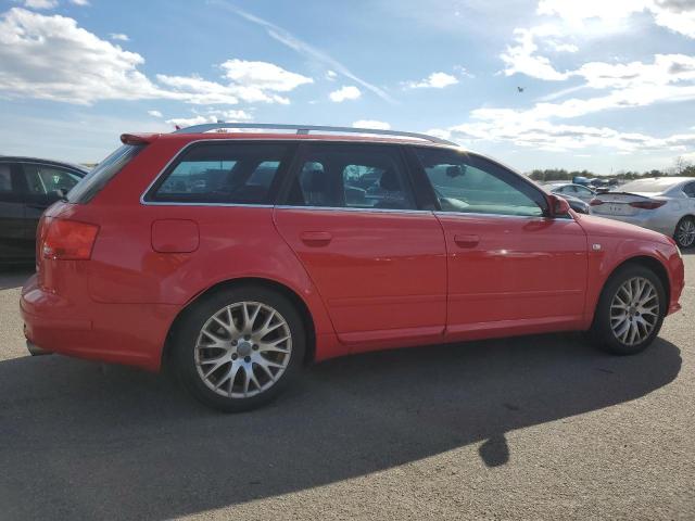 WAUKF78E98A169856 - 2008 AUDI A4 2.0T AVANT QUATTRO RED photo 3