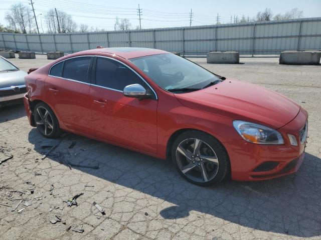 YV1902FHXD2187820 - 2013 VOLVO S60 T6 RED photo 4