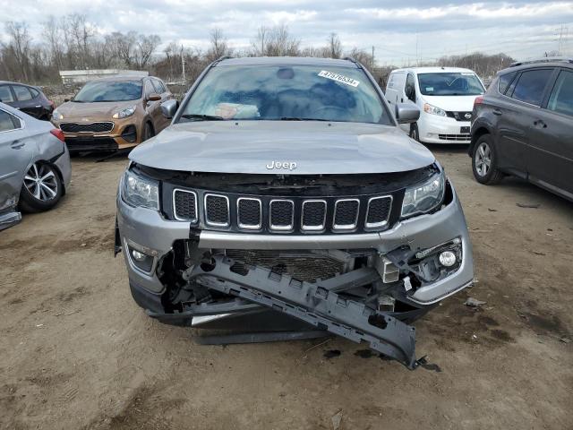 3C4NJDCB1LT221220 - 2020 JEEP COMPASS LIMITED SILVER photo 5