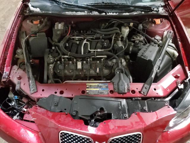 2G2WC58C781154416 - 2008 PONTIAC GRAND PRIX GXP BURGUNDY photo 11