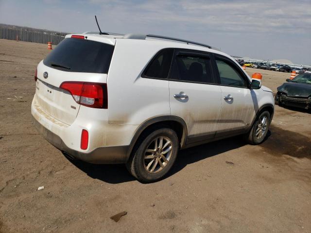 5XYKTCA67FG587093 - 2015 KIA SORENTO LX WHITE photo 3